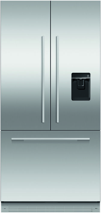Door panel for Integrated Ice & Water Refrigerator Freezer, 80cm, French Door, pdp